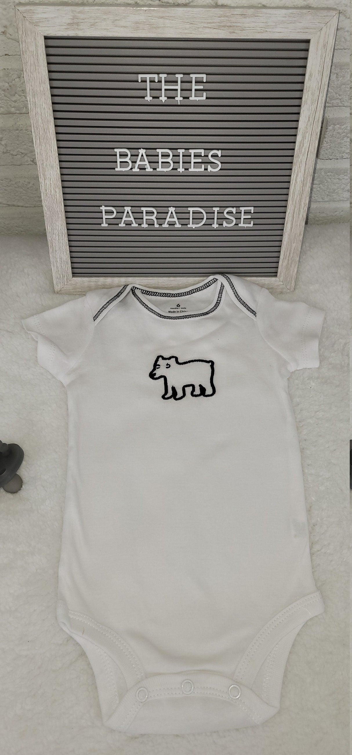Bear Design Onesie