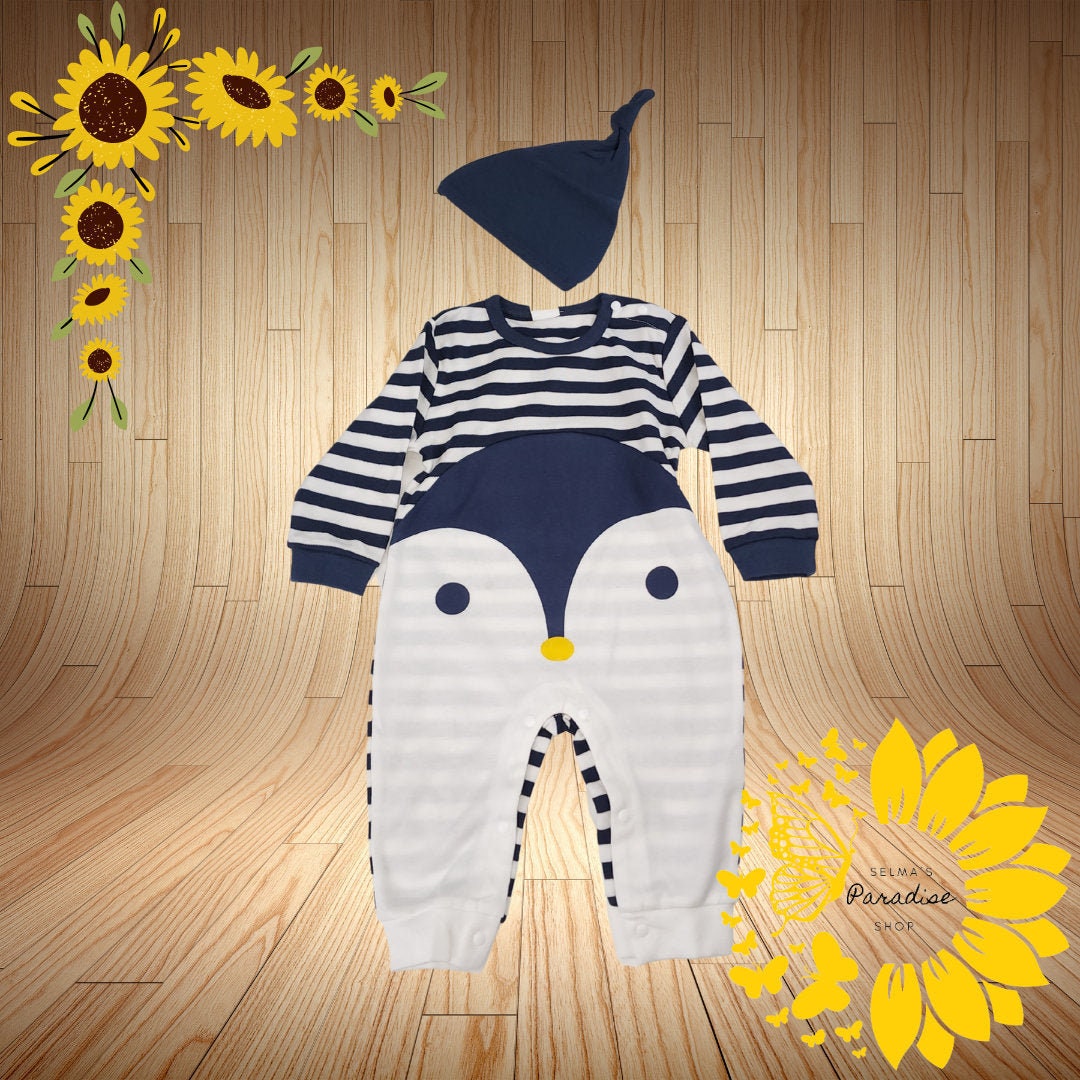 100% cotton unisex rompers baby boy rompers baby girls rompers custom baby rompers and beanie hat long sleeve pajamas baby shower gift.jpg