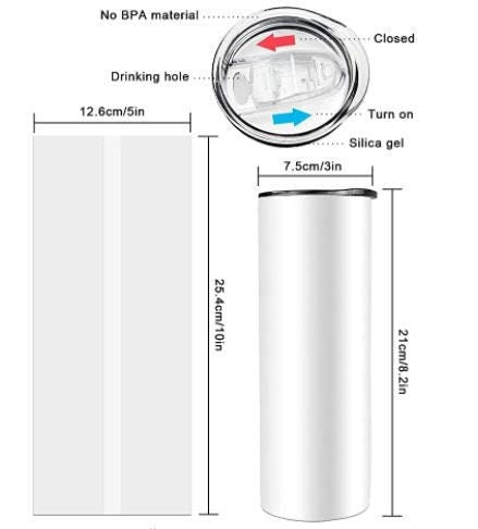 Personalized Stainless Steel Tumbler: "A Penny for Your Thoughts" Design, 20oz