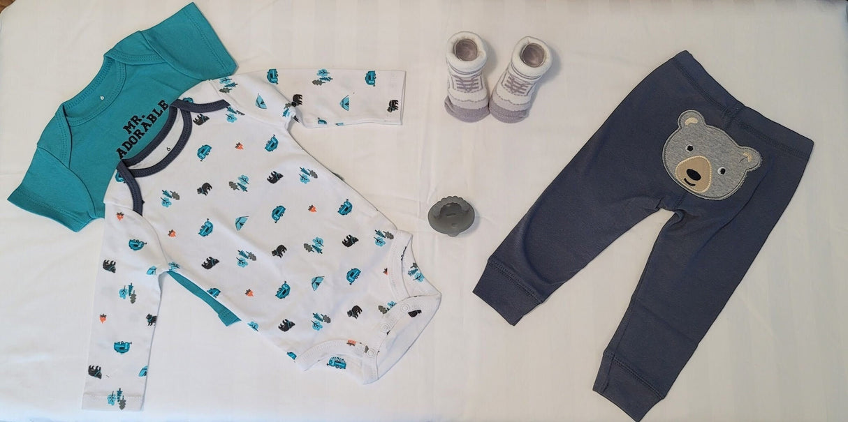 Baby Clothes 3pcs, Bear Design