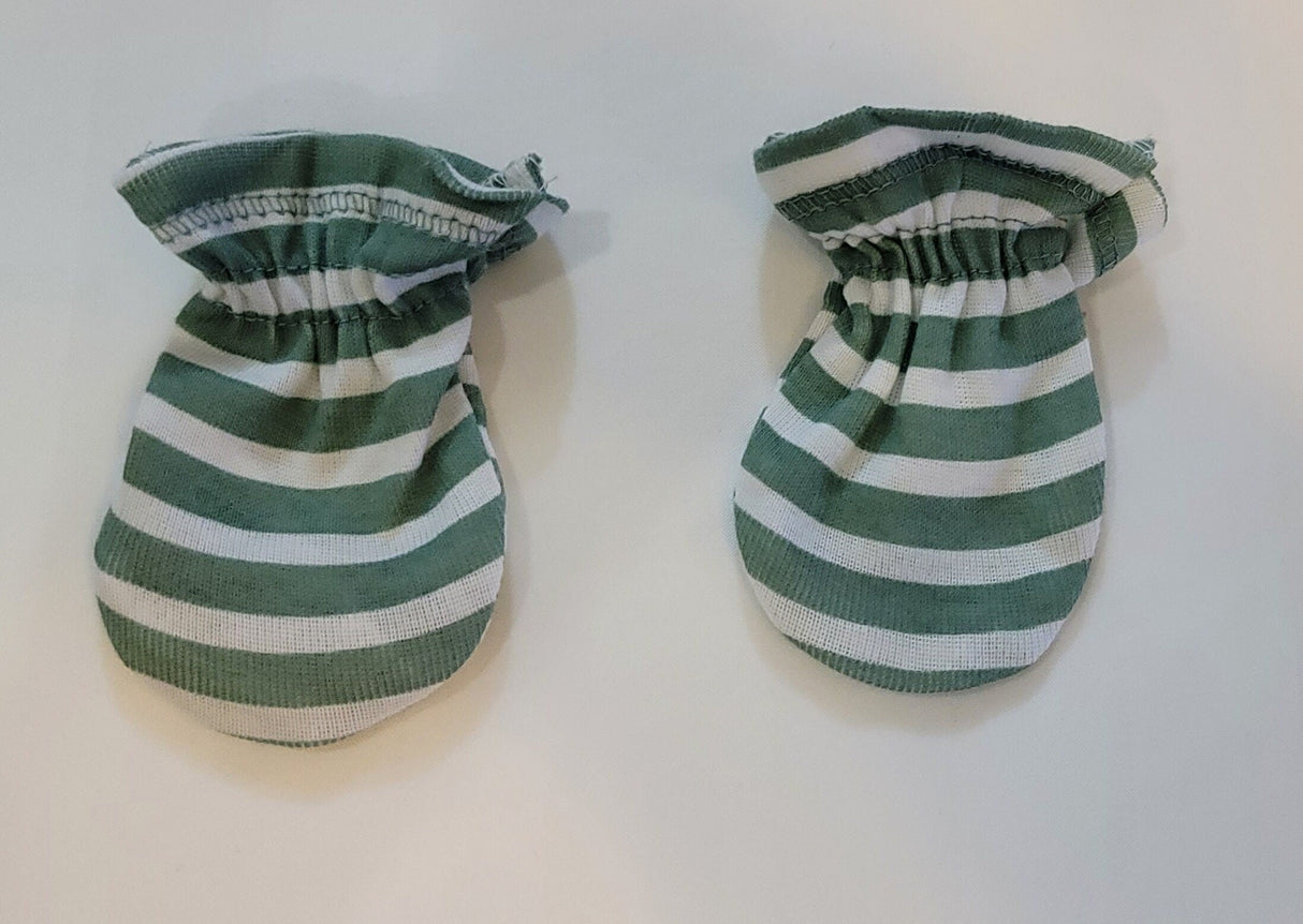 Baby Mittens: Newborn No-Scratch Gloves, Stay-On Elastic Cuff