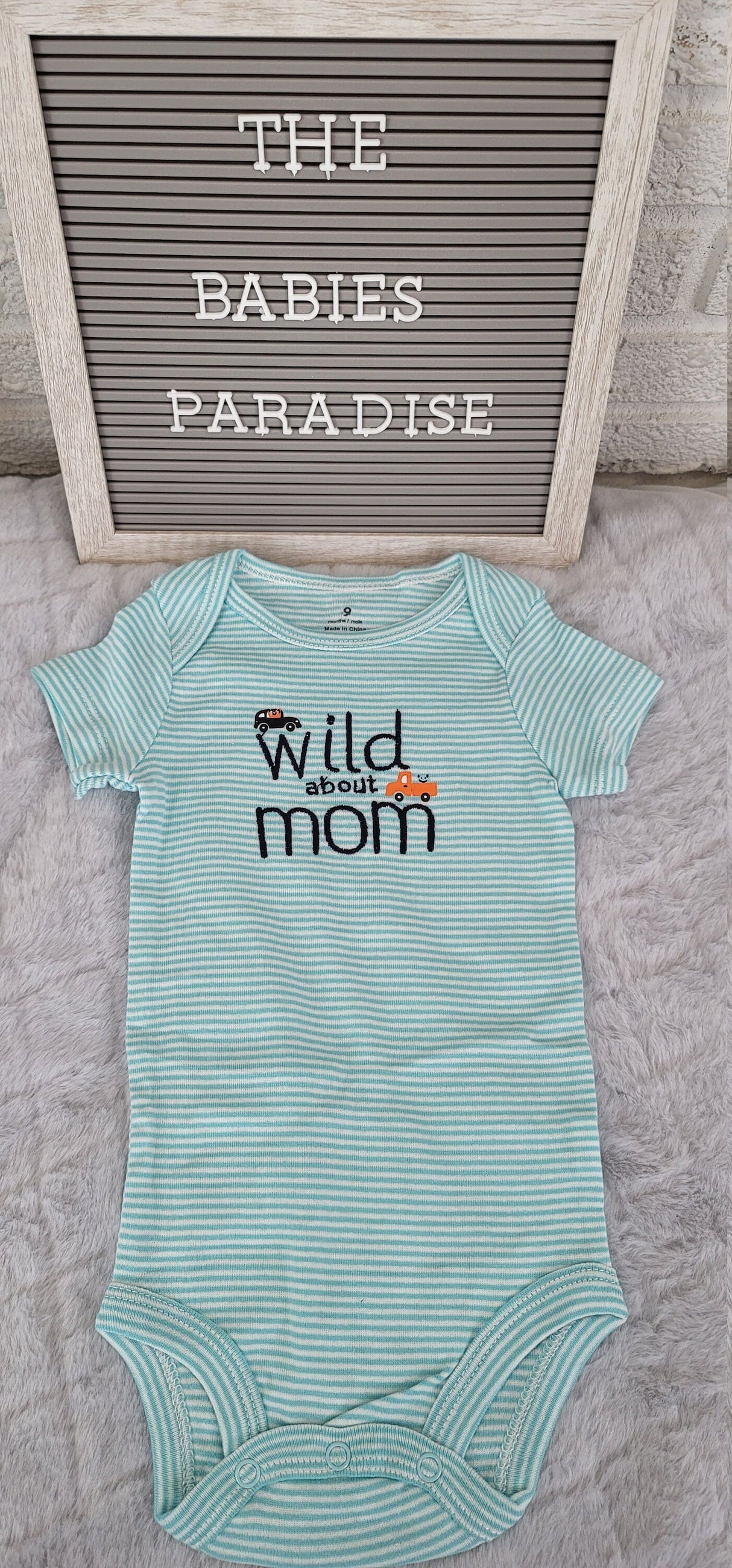 Wild About Mom Design Onesie