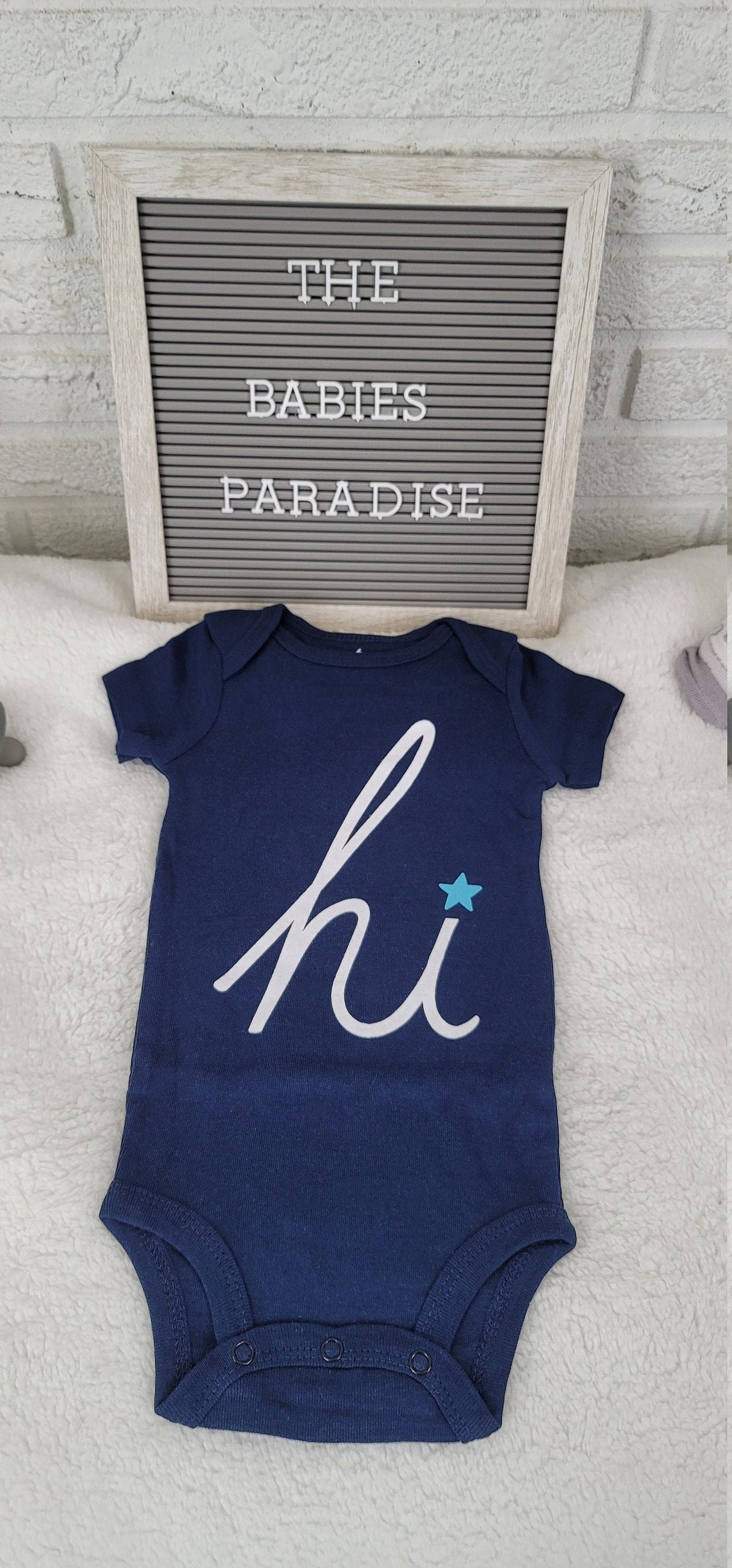 Hi Design Onesie
