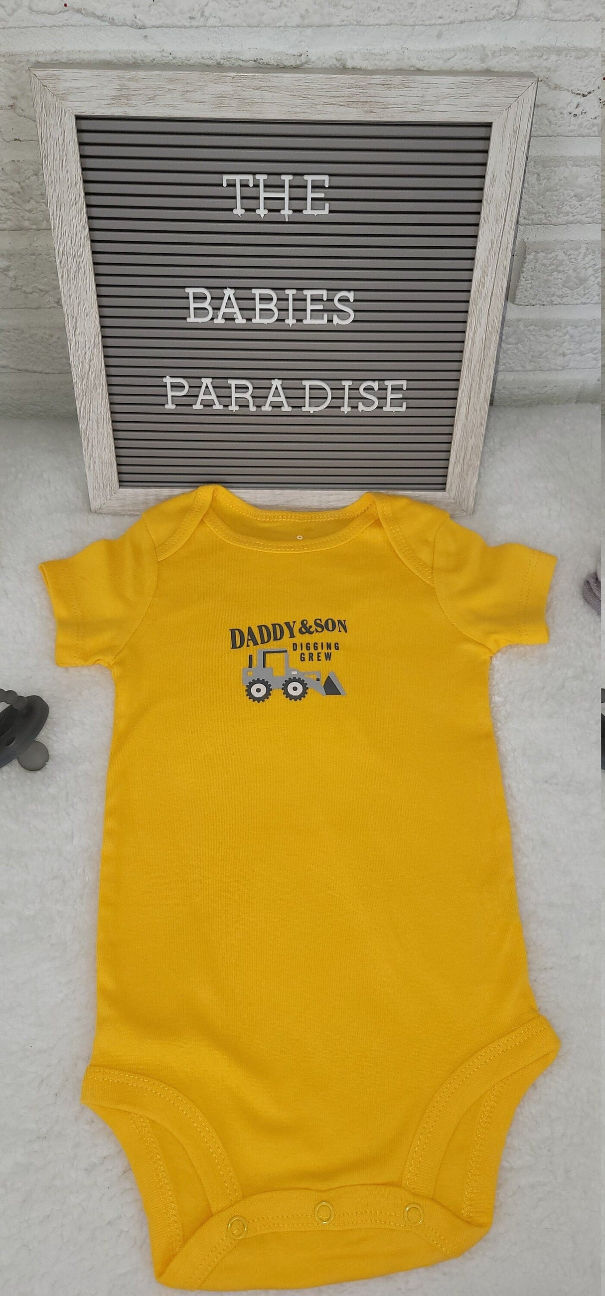 Daddy's Son Design Onesie