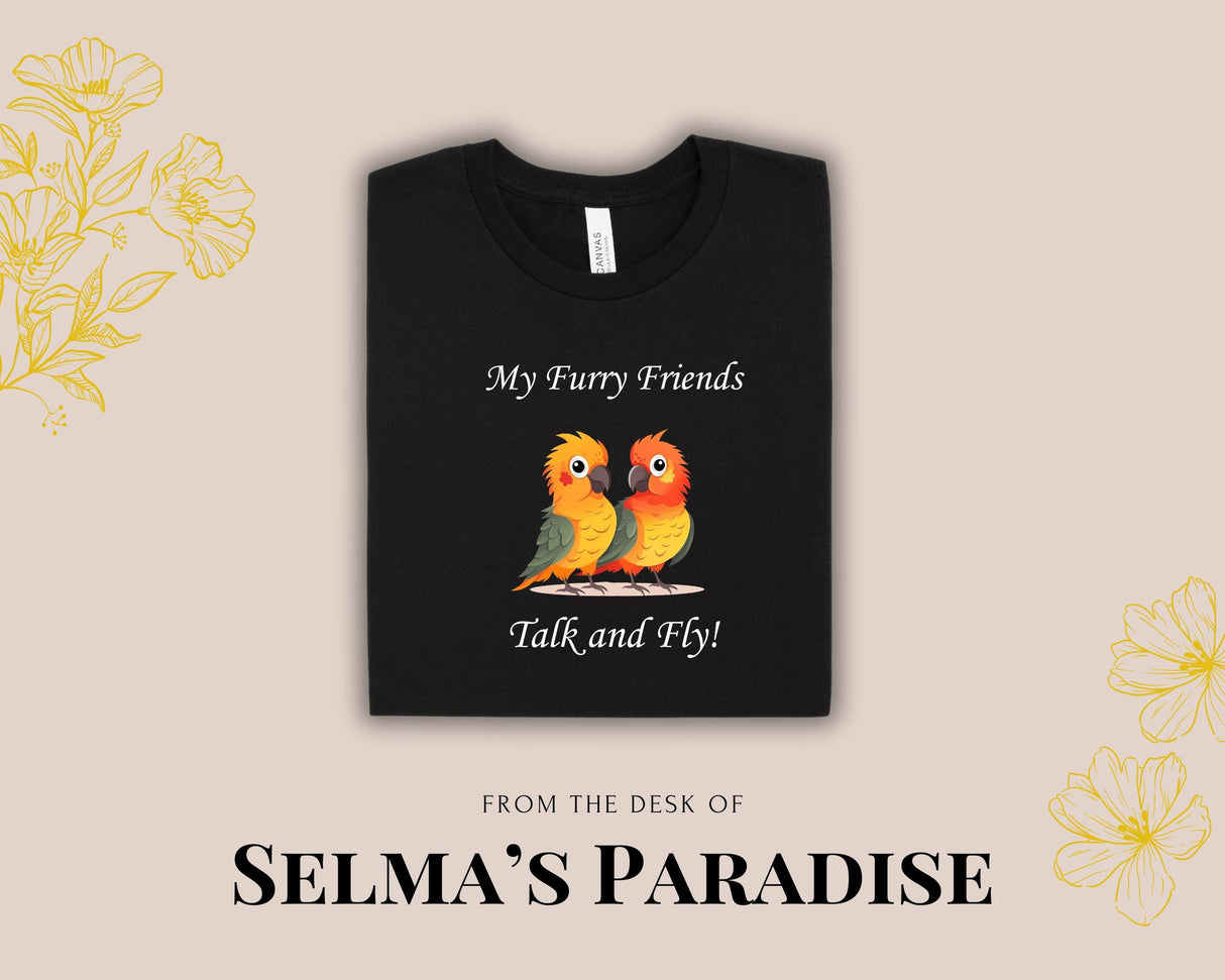 Personalized Pet Bird Shirt: Custom Family Unisex Tee