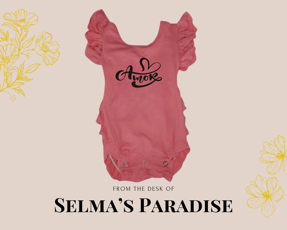 Te Amo Design, Girls Onesie, Personalized Onesie, Spanish, Customized Onesie, Baby Announcement Onesie, Baby Shower Gift, Trendy Onesie