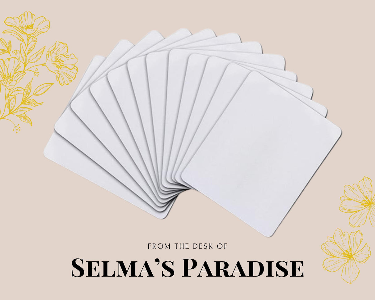 Customizable Sublimation Mouse Pad: Personalized Text & Photo