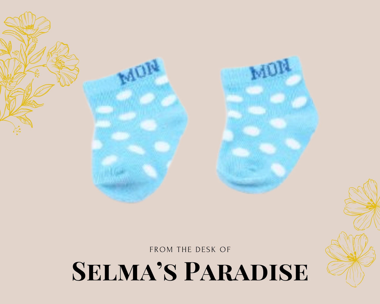 Newborn Cotton Baby Socks: Multi-Color, Anti-Slip, 0-6 Months