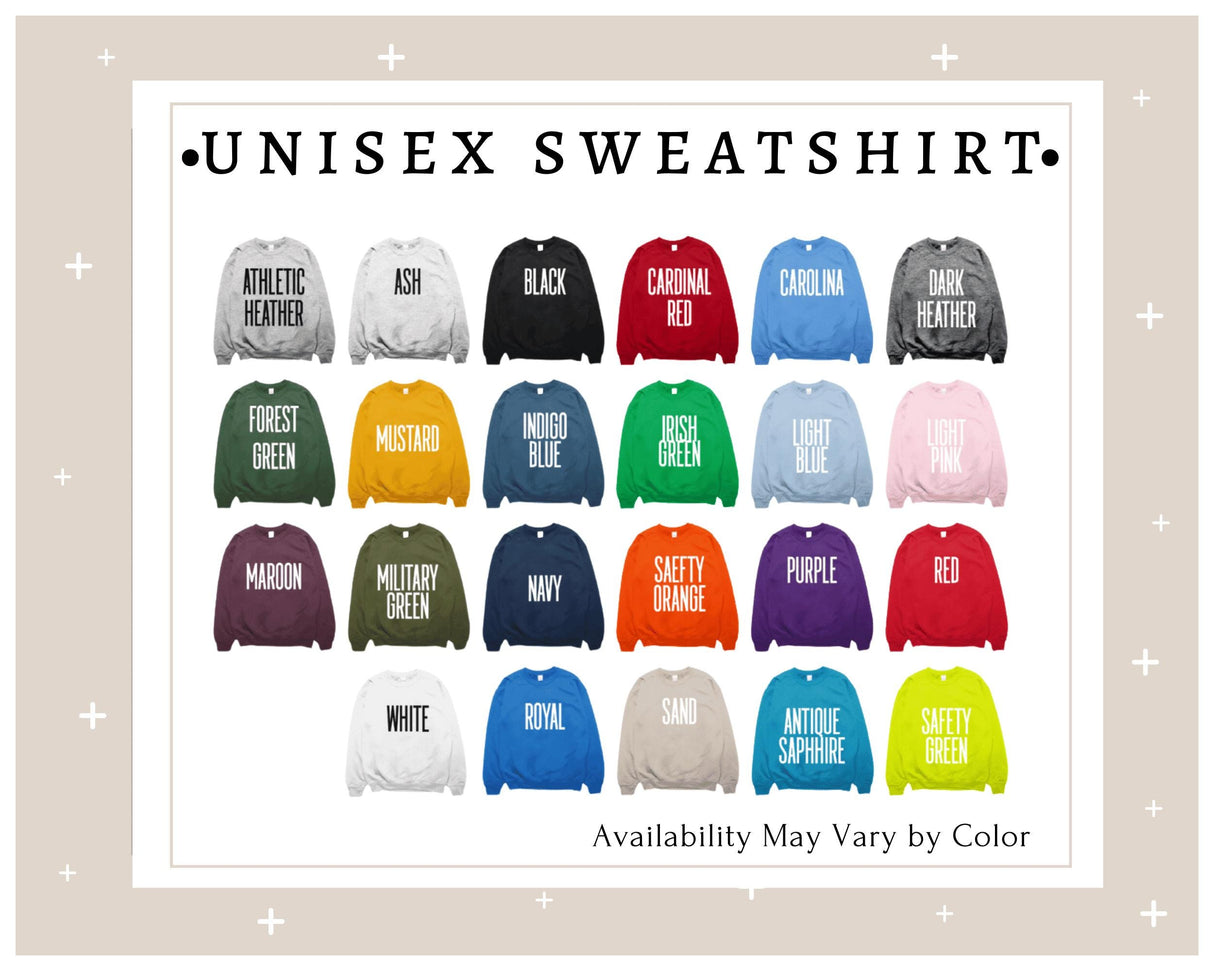 Family Tree Personalized Swaetshirt, Custom Crewneck, Your Text Design, For Her Or Him, Unisex Sweatshirt, Gift Idea, Any Occasion