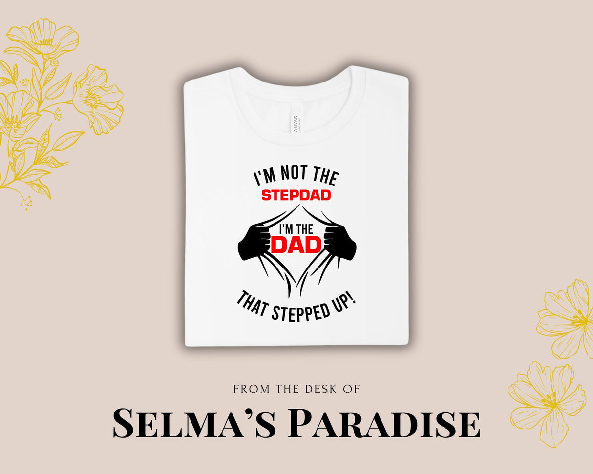 Personalized Dad, Custom Unisex T-Shirt for Stepdad, Grandfather, Uncle or Brother, Graphic Tee
