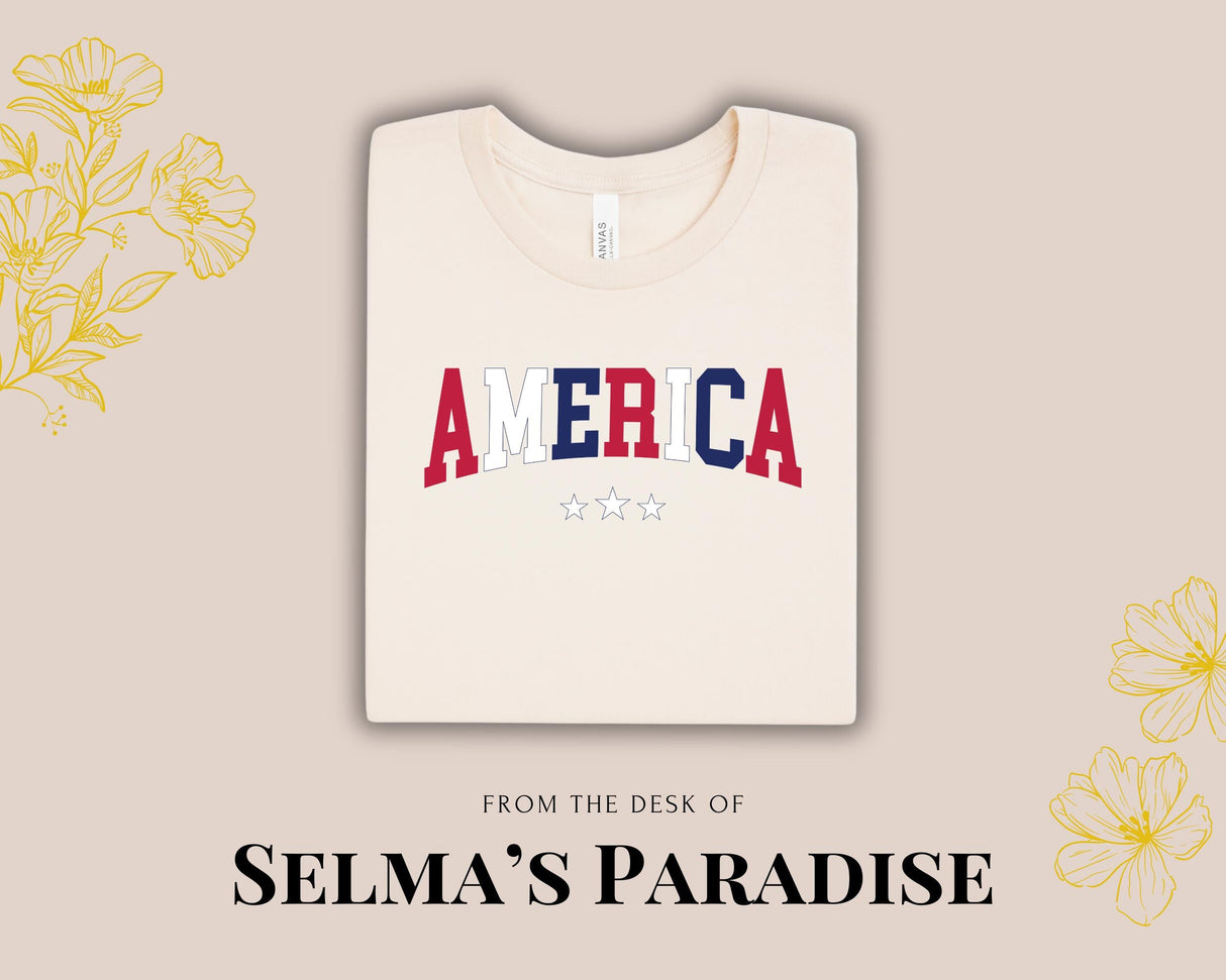 Custom July 4th T-Shirt: American Flag Design, Unisex Patriotic Tee