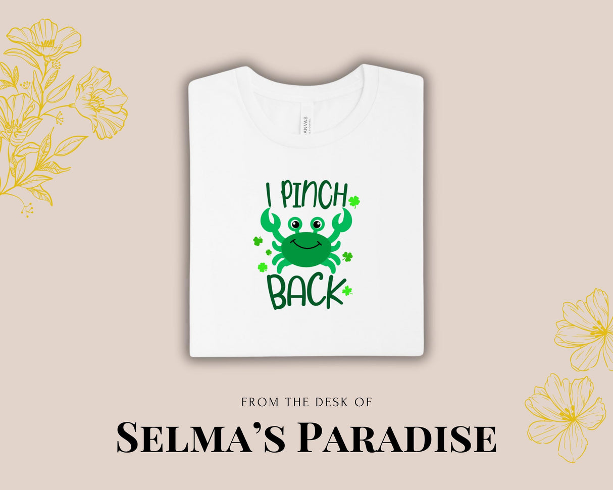 I Pinch Back St. Patrick's Day Kids T-Shirt: Personalized Baby Clothes