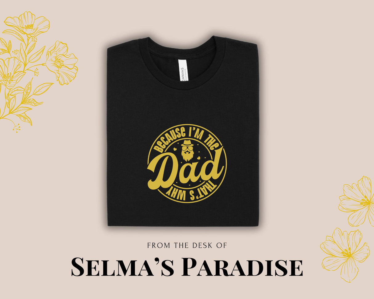 Trendy Father T-shirt, Stylish Dad Design, Father Day Gift, Birthday Gift, Shirt for him, Design,Gift Idea, Soft Shirt,Personalized Shirt