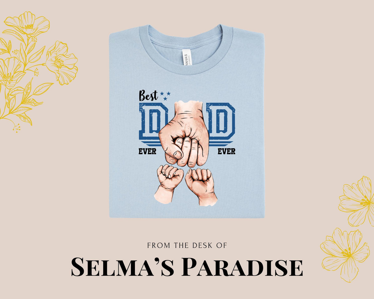 Because I'm the Dad Design, Personalized Oversized, Letter Printed Tee, Custom Short Sleeve T-Shirt