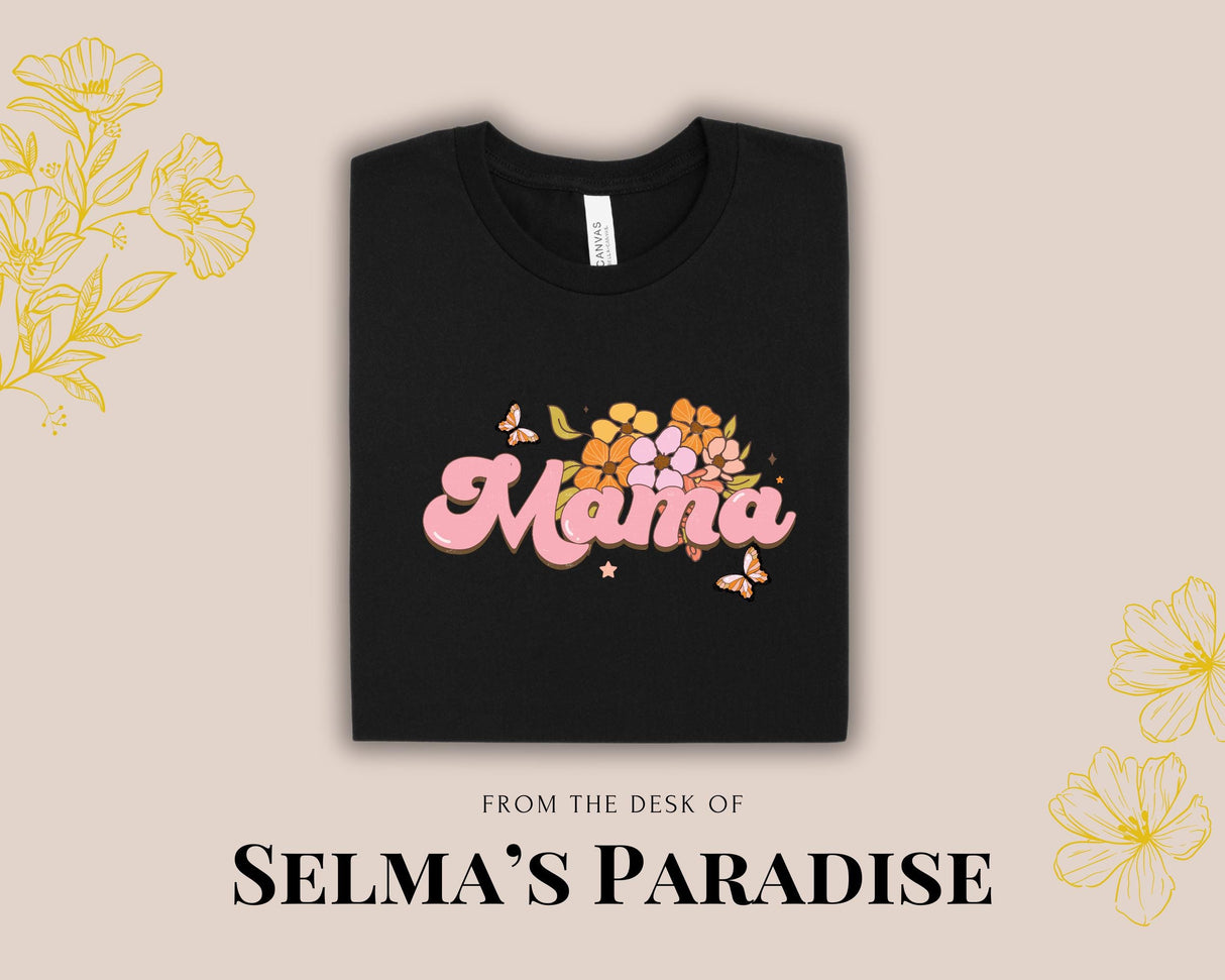 Mama Design Personalized Shirt, Short Sleeve Tee, Graphics Printed, Custom Unisex Family T-Shirt