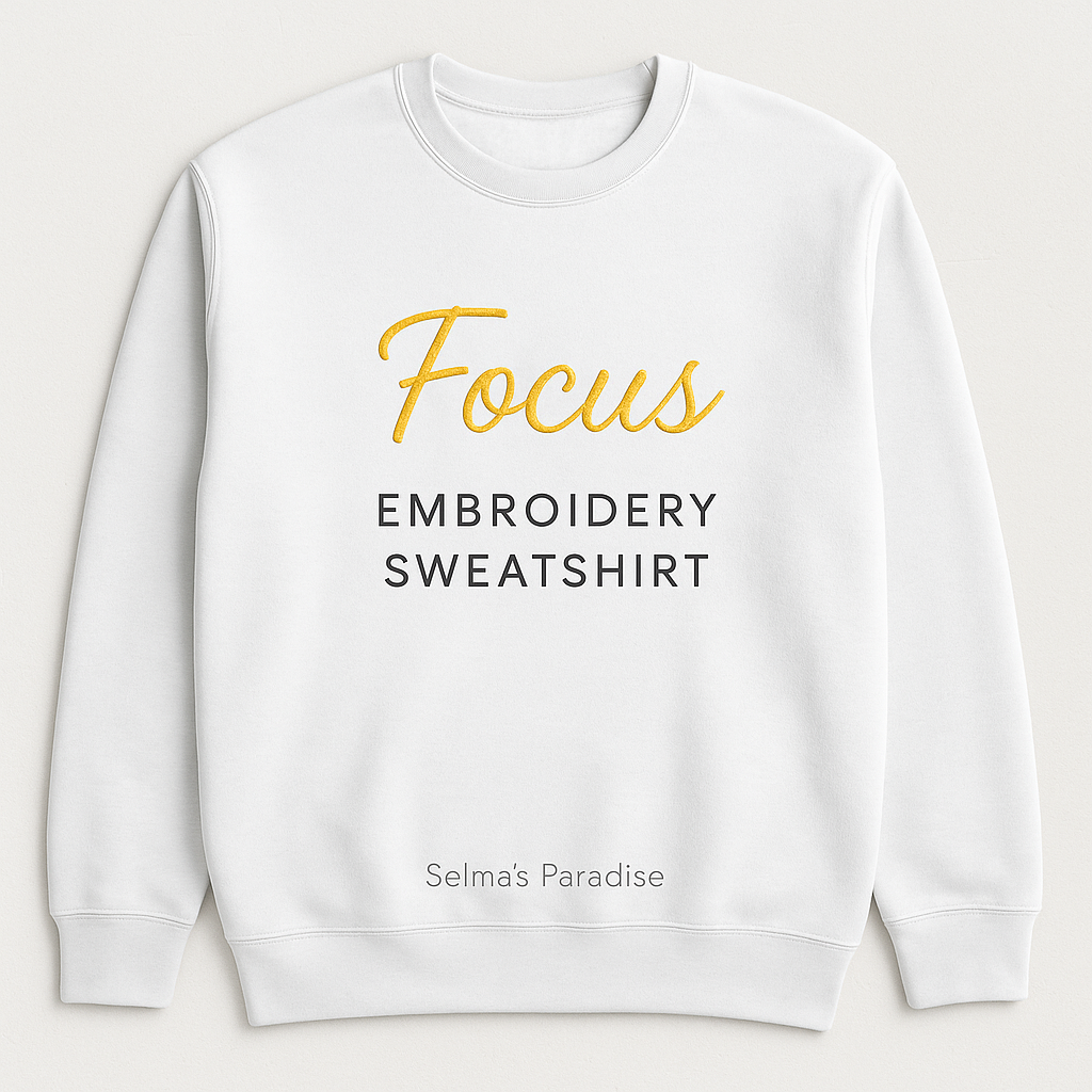 EMBROIDER SWEATSHIRTS