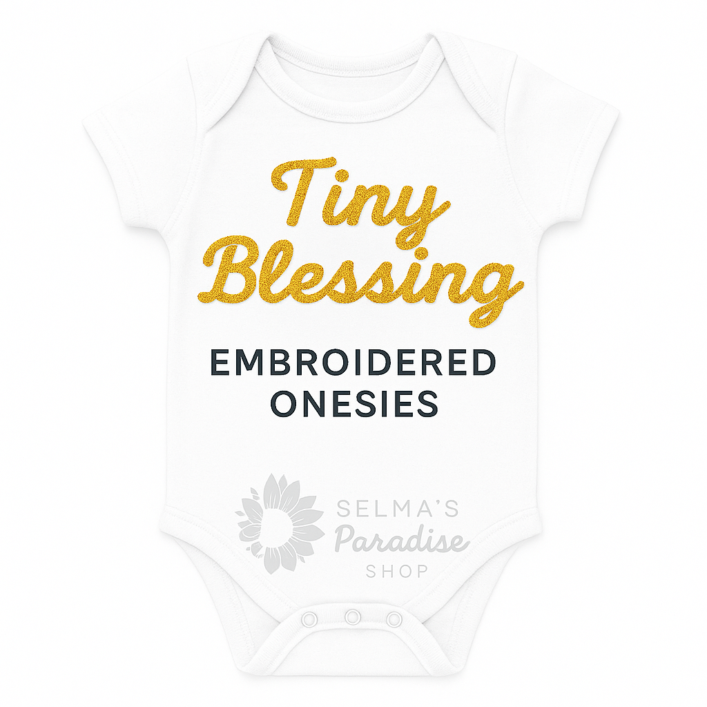 EMBROIDER ONESIES
