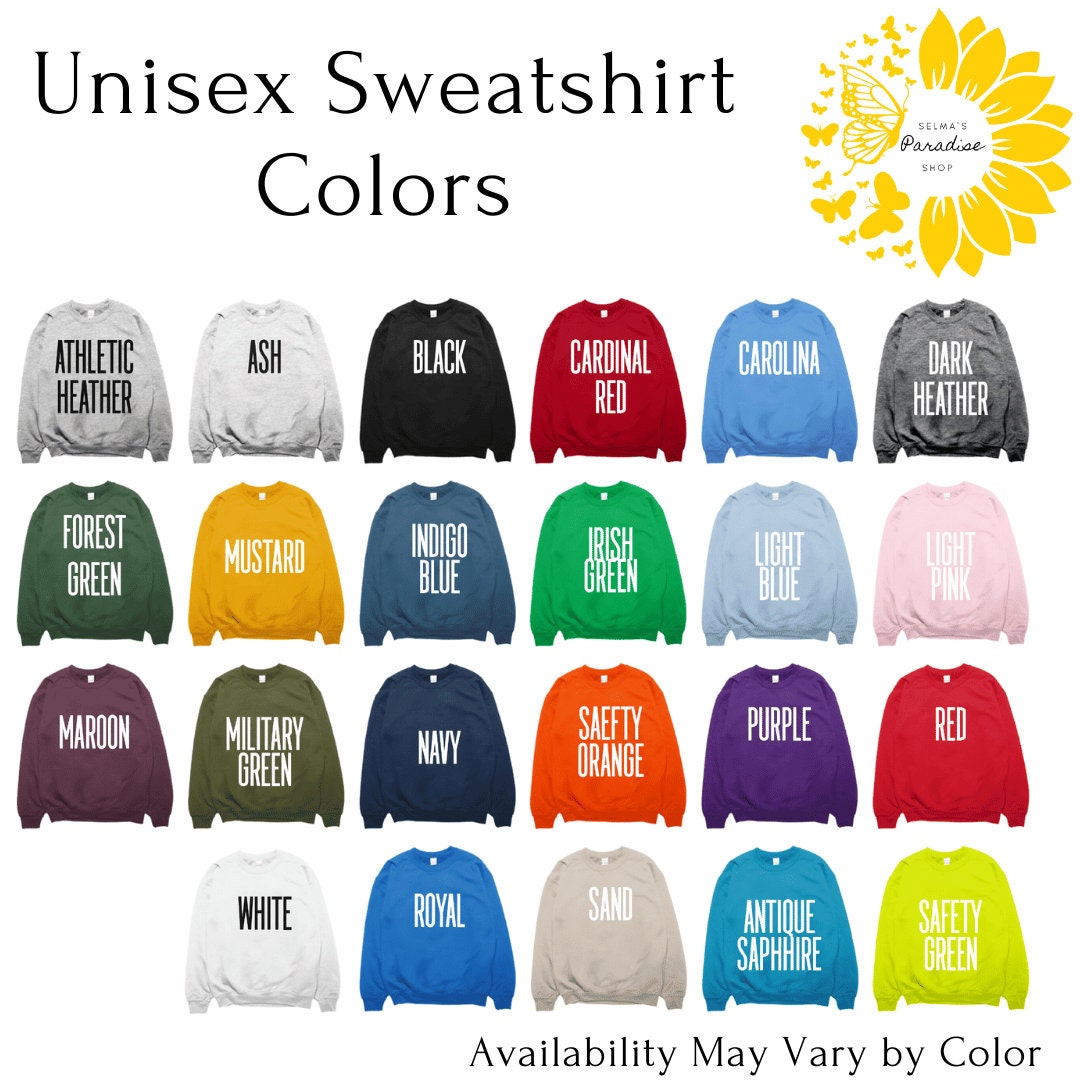 Relax Embroidered Sweatshirt: Unisex Cotton-Blend Fleece