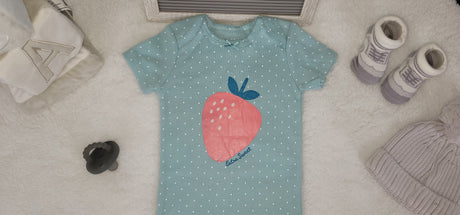 strawberry design onesie cute baby onesies baby girl outfit 12 month baby girl onesie infant girl clothes baby romper unique baby gifts.jpg