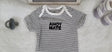 ahoy mate design onesie white black stripes onesie 6 month baby bodysuit trendy infant baby romper stylish onesie baby shower gift.jpg