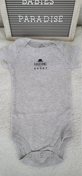 Handsome Like Daddy Design Onesie