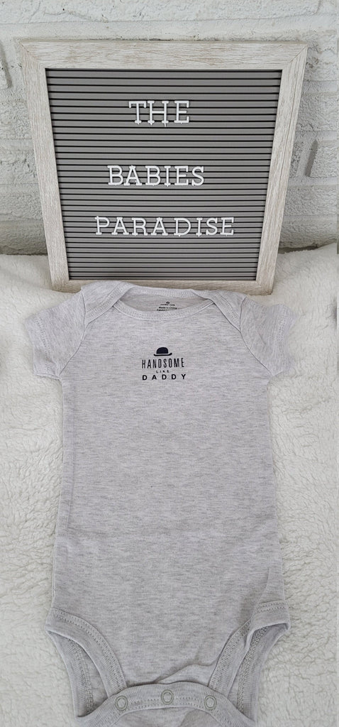 Handsome Like Daddy Design Onesie