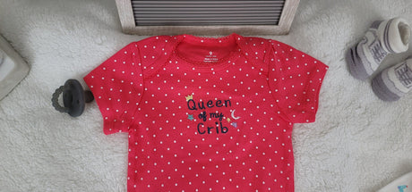 Queen of My Crib Onesie Design