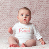 the princess has arrived design onesie cute baby boy clothes personalized baby bodysuit custom baby onesie new born baby clothes.jpg