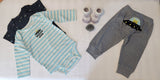 baby clothes 3pcs ufo beyond cute set boys white blue stripe boys gray pants baby shower gift baby boys set coming home outfit.jpg