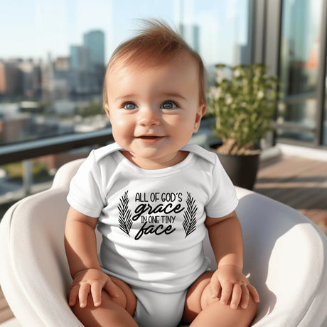 All of Gods Grace Onesie: Custom Baby Bodysuit