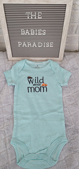 Wild About Mom Design Onesie
