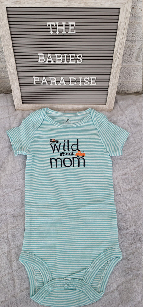 Wild About Mom Design Onesie