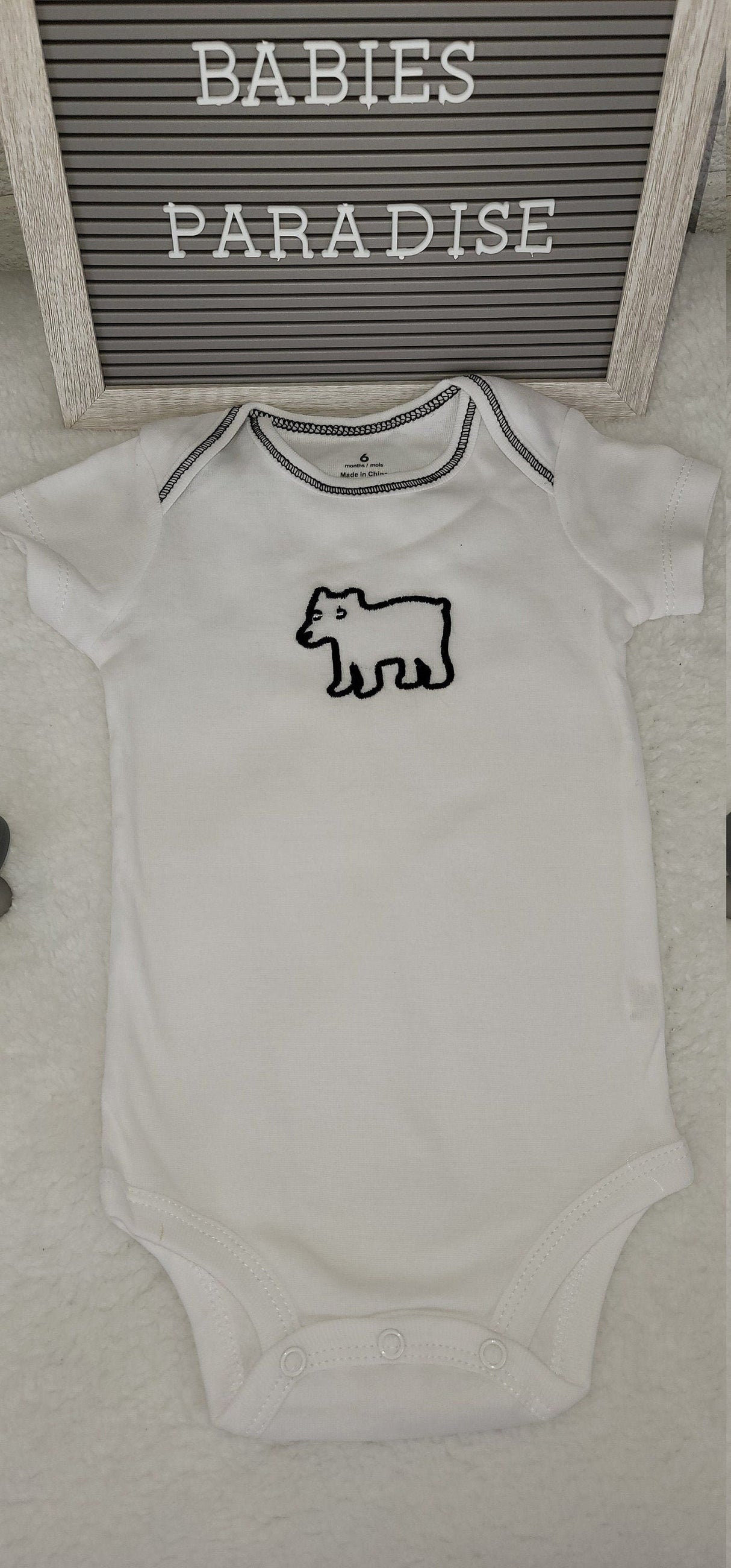 Bear Design Onesie
