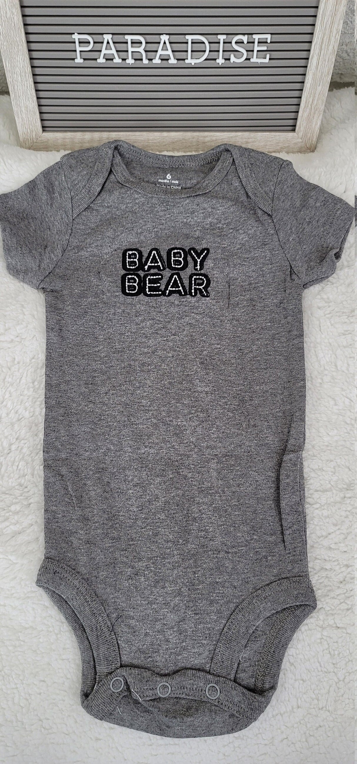 Baby Bear Design Onesie