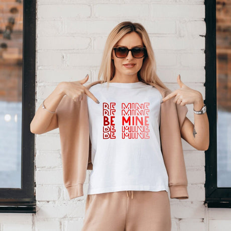 be mine valentine design custom t-shirts personalized valentine unisex shirt trendy casual tee shirt graphics printed short sleeve shirt.jpg
