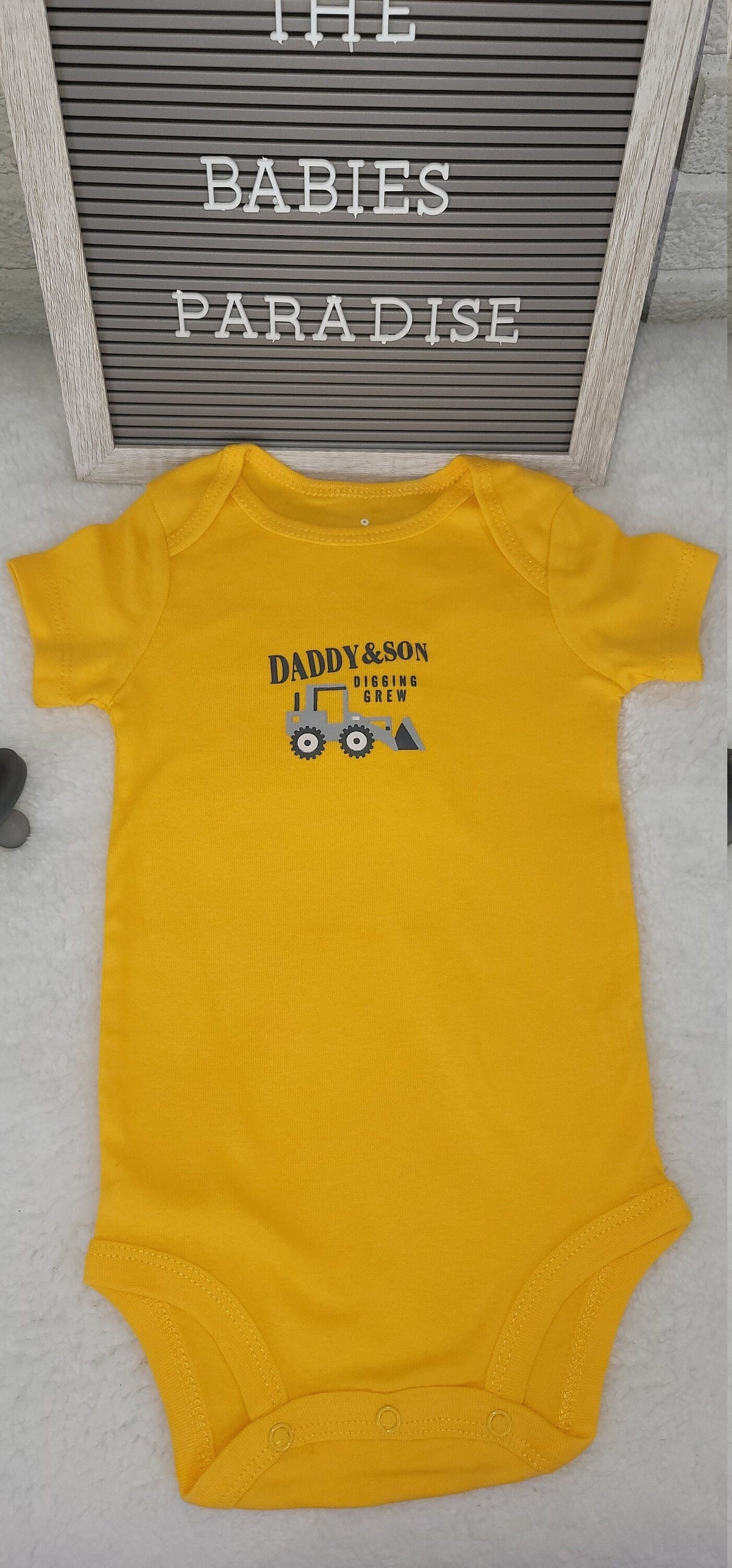 Daddy&#39;s Son Design Onesie