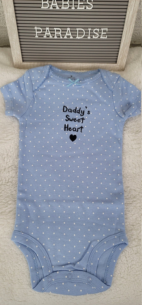 Daddy&#39;s Sweet Heart Onesie