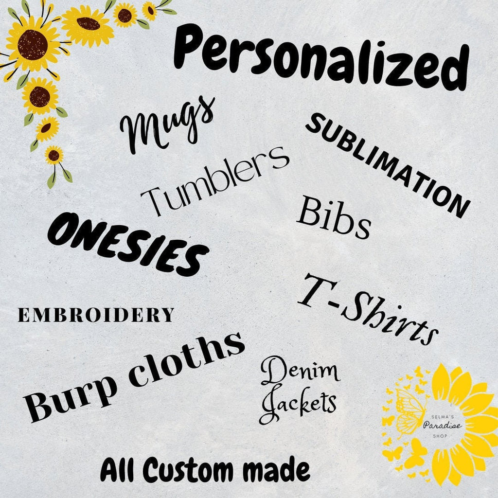 Personalized Shirt, Add your Own Text, Custom Unisex T-shirst for Daddys and Mommys, Custom Family Shirt, Make your Own T-shirt, Custom Gift
