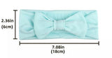 Baby Bowknot Headband: Soft Cotton-Spandex Blend