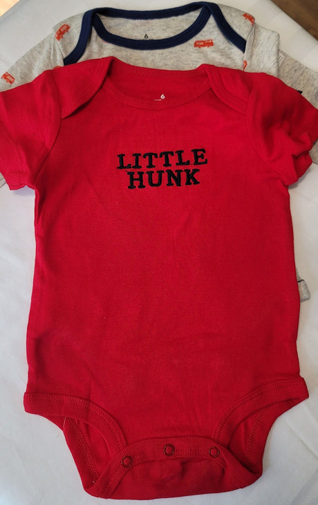 Baby Clothes 3pcs, Fire Truck Design