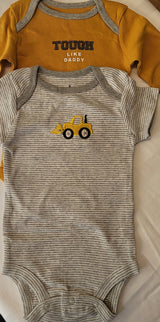 Baby Clothes 3pcs Tonka/though like Daddy Truck Design