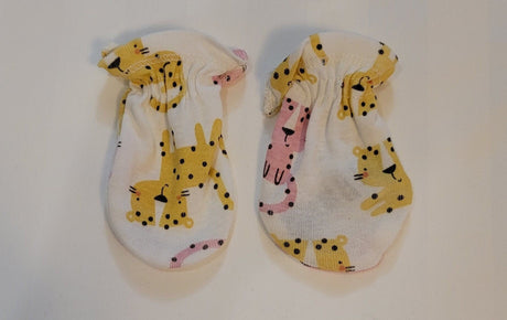 Baby Mittens: Newborn No-Scratch Gloves, Stay-On Elastic Cuff