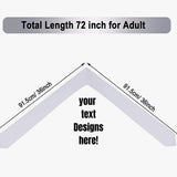 Custom Graduation Sash: Personalized Stole, Unisex Ceremonies