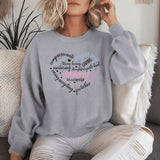 MamaTrendy Personalized Sweatshirt, Custom Crew-neck, Your Text Design, For Her, Unisex Sweatshirt, Mother Day Gift Idea, Any Occasion