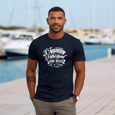 Trendy Father T-shirt, Stylish Dad Design, Father Day Gift, Birthday Gift, Shirt for him, Design,Gift Idea, Soft Shirt,Personalized Shirt