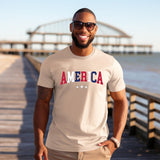 July 4th tee design, Personalized Shirt, Stylish Designs, Holiday T-shirt, Custom Unisex T-shirts, Custom Shirt, Custom Gift, America Design