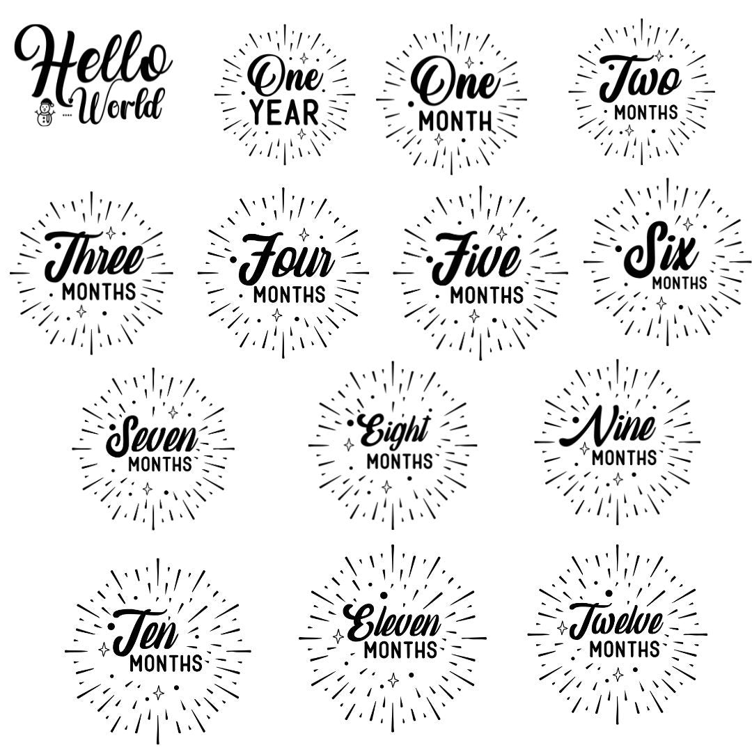 Trendy Onesie, Milestone Design, Custom Onesie, Baby Onesie, Birthday Gift, White Onesie, Unisex Onesie, Baby Onesie Gift, Baby Bodysuit