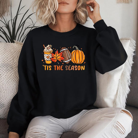 Fall Season Sweatshirt, Pumpkin Design, Coffee Design, Gift Idea, For Him, For Her, Unisex gift, Unisex Sweatshirt, Stylish Sweatshirt