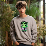 Boo Halloween Sweatshirt: Unisex Fall Season Pullover