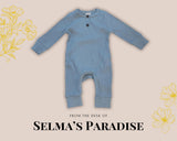 Cotton Knitted Style Cardigan Long Sleeve Jumpsuit,Custom Jumpsuit ,Unisex Jumpsuit, Personalized Jumpsuit, Custom for Baby, First/Last name